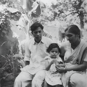 During a visit to Pune with family (~1954)